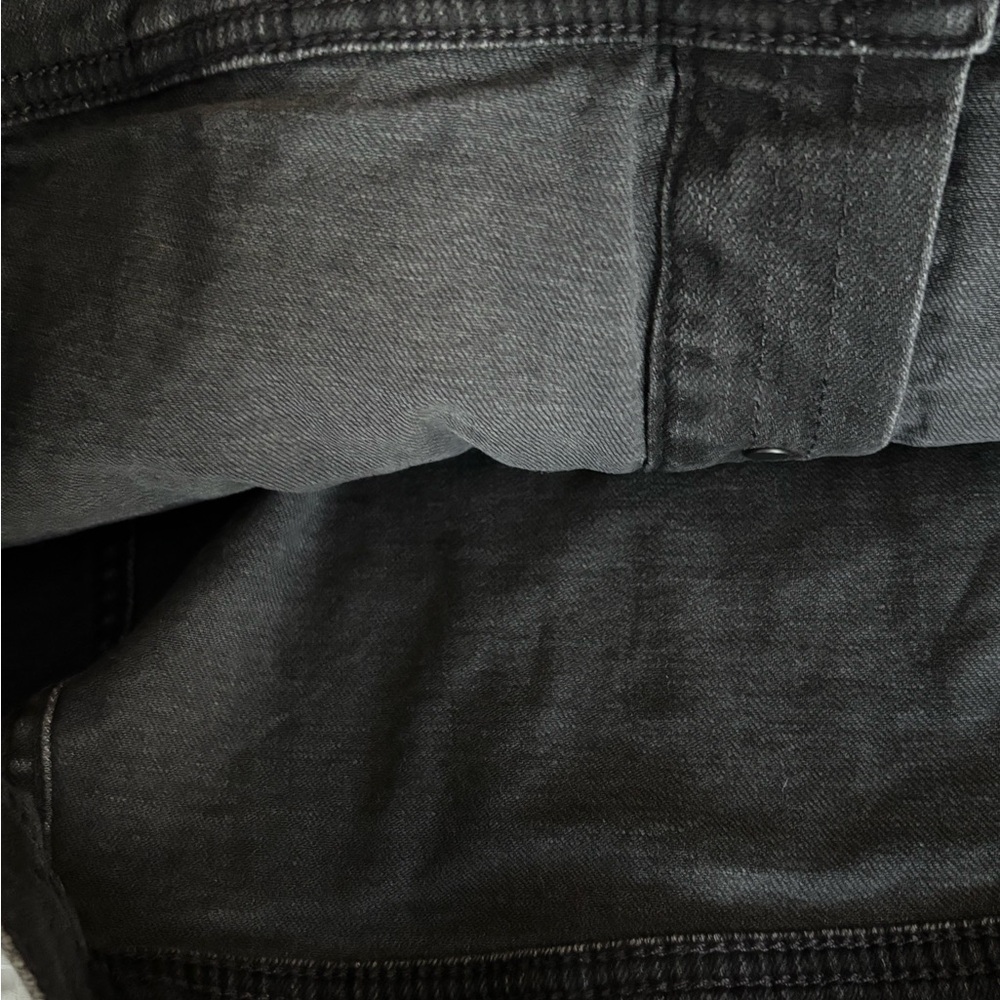 AG Adriano Goldschmied Black Denim Jacket - Picture 5 of 7